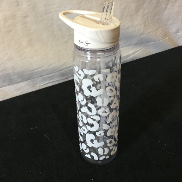 Jessica Simpson Animal Print Water Bottle - Picture 1 of 3
